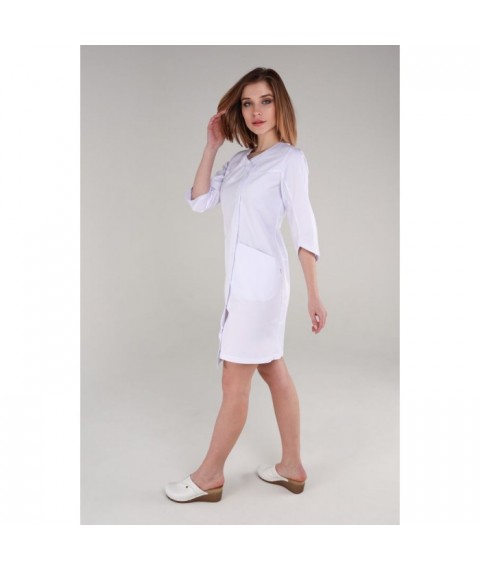 Medical gown Siena 3/4, White