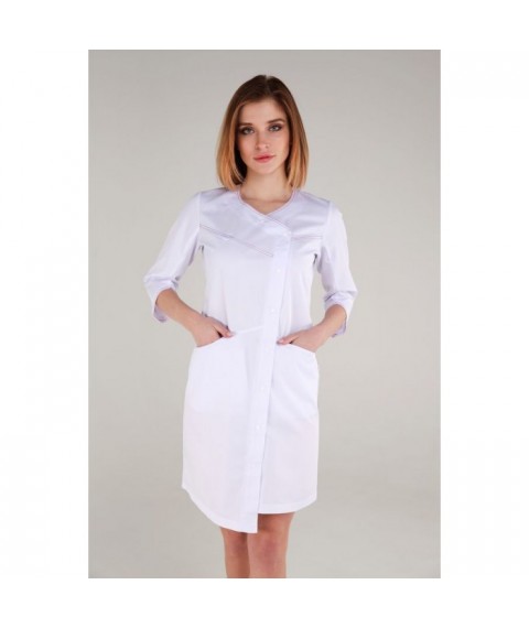 Medical gown Siena 3/4, White 44