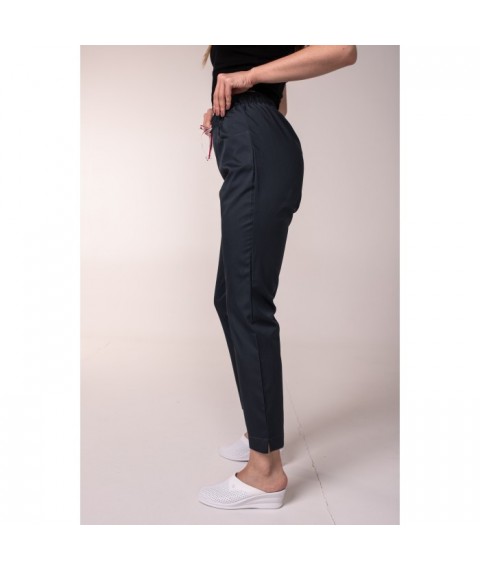 Women's medical pants 7/8, Dark blue 44