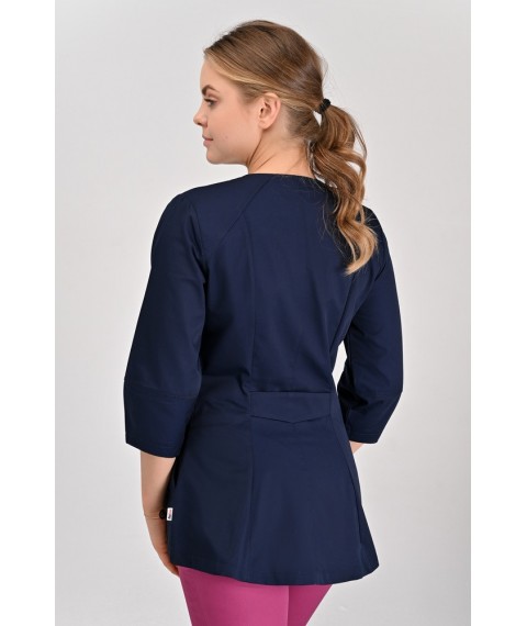 Medical jacket Tuscany 3/4, Dark blue 46