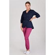 Medical jacket Tuscany 3/4, Dark blue 50