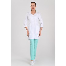 Women's medical gown Varna White 3/4 62