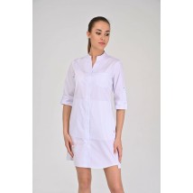 Women's medical gown Nevada White, 3/4 46