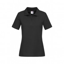T-shirt Polo Women, Black L