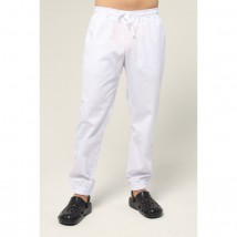 Men's medical pants Jackson, White 44