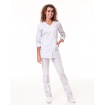 Medical suit Antalya, White 3/4 48