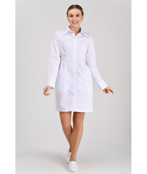 Women's medical gown Philadelphia White long sleeve 46