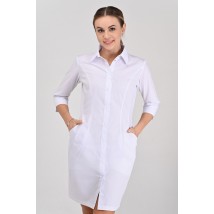 Women's medical gown Philadelphia White 3/4 50