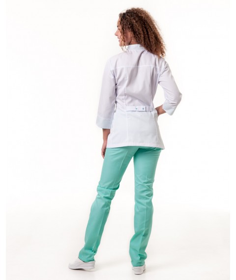 Medical suit Beijing, White-mint 56