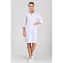 Medical gown Genoa White 3/4 (button) 42