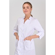 Medical gown Genoa White 3/4 (button) 50