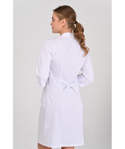 Medical gown Genoa White 3/4 (button) 64