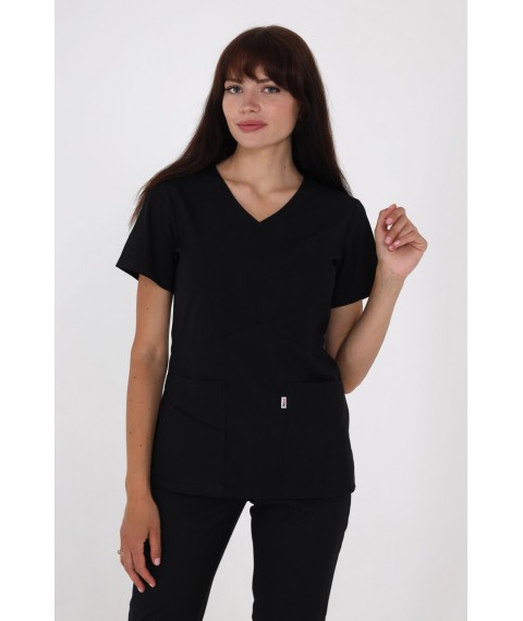 Medical stretch suit Ankara, Black 48