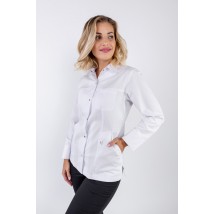 Medical jacket Dominica, White 44