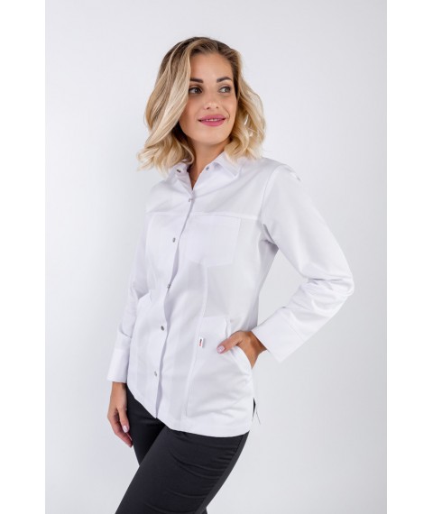 Medical jacket Dominica, White 48