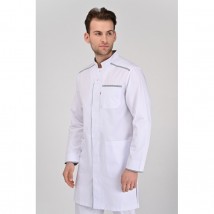 Medical gown Oslo White-gray check