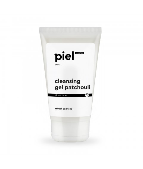 Cleansing Gel Patchouli Men's toning gel for washing with patchouli