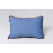 Pillow Goodnight.Store size 50x70 cm color Blue / White striped Antiallergic