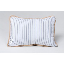 Pillow Goodnight.Store size 40x60 cm color Blue / White striped Anti-allergic
