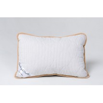 Pillow Goodnight.Store size 50x70 cm color Gray / White in strips Antiallergic