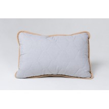 Pillow Goodnight.Store size 50x70 cm color Gray / White in strips Antiallergic