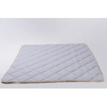 Blanket Goodnight.Store All-season: 200x200 cm color Gray / White in stripes