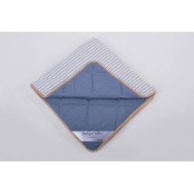 Decke Goodnight.Store Lightweight: 160x200 cm Farbe Blau / Wei? in Streifen