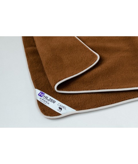 HILZER blanket (CAMEL) - Especially warm size 240x200