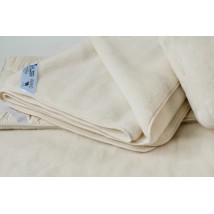 Set HILZER (MERINO) - Single - Wool / Satin: Blanket 140x200 + Mattress cover 100x200 + Pillow 40x60