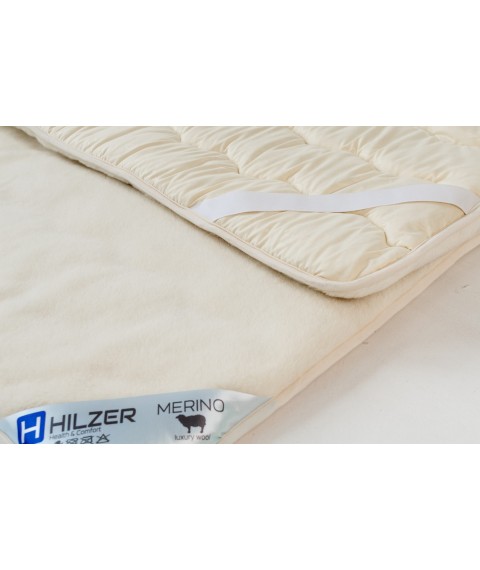 Matratzenbezug HILZER (MERINO) - mit Gummiband an den Ecken Gr??e 200x200 cm