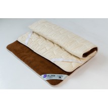 Mattress cover HILZER (CAMEL) - with an elastic band on the corners, size 80x200 cm