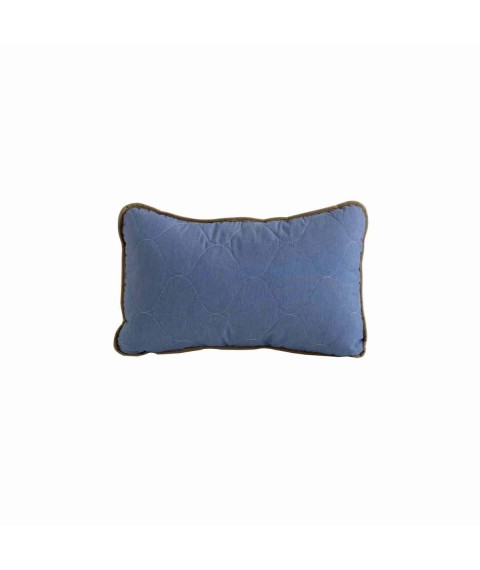 Подушка Синя у смужку