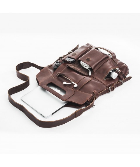 Сумка-рюкзак для MacBook Pro 13,3 &quot;Dublon Megapolis Brown (911)