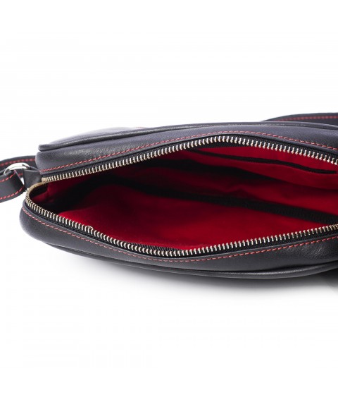 Women's bag of Dublon Black-Red Black-red (1476)