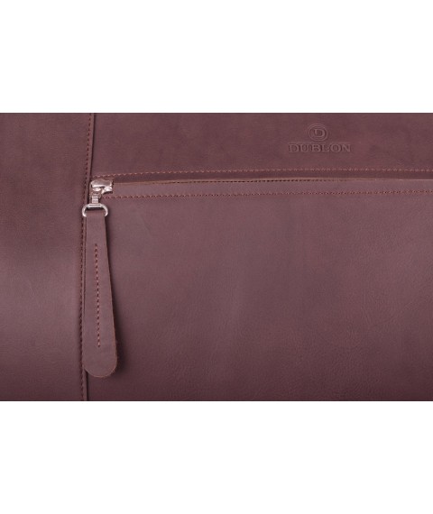 Bag from Dublon Brown Restyling (1296) genuine leather