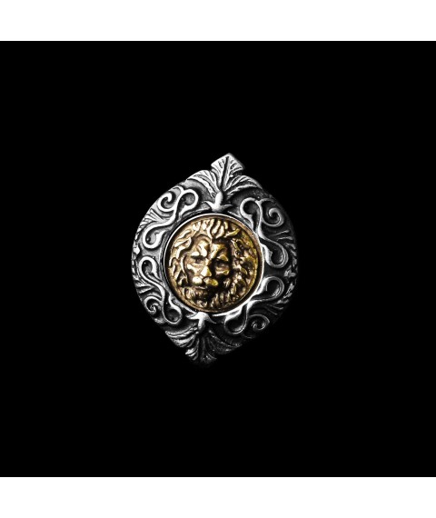 Ring Golden Lion (insert - bronze)