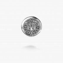 Brooch icon Trident Silver Yaroslav 925