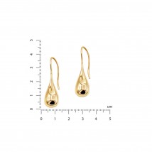 Earrings Drop gold SE 925