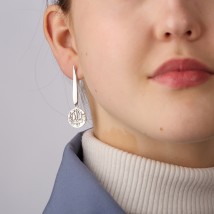 Earrings Trident of Vladimir 925