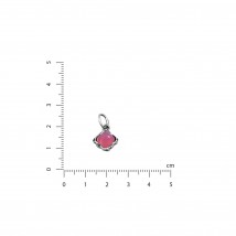 Lyrida Pendant Rose Opal 925