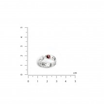Cepheid ring light amethyst 4mm 925 17.5-18