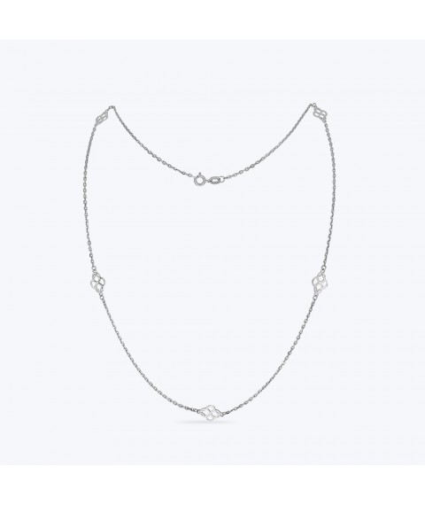 Necklace Revival Rhodium 925 52cm