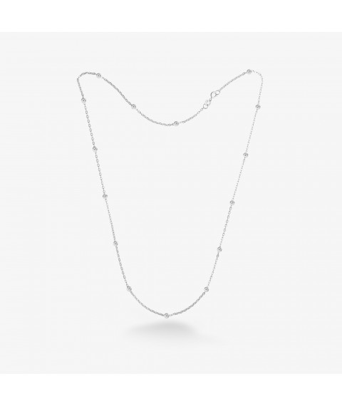 Necklace with Balls 925 (AkSh2-50) 50 cm
