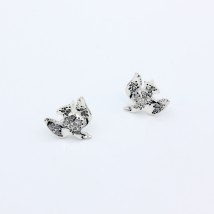 Stud earrings Golubki mini 925