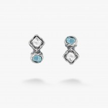 Lyrid Earrings Aqua Bohemia 925