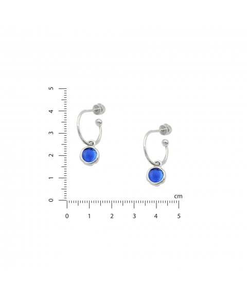 Earrings Cepheid sapphire 925