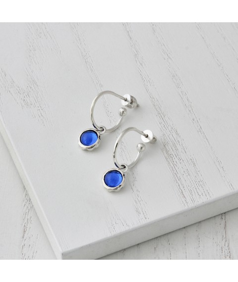 Earrings Cepheid sapphire 925