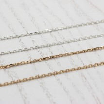 Gold plated chain A-50 45 cm