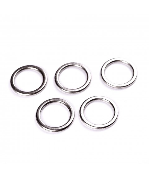 Connector Ring, 31 mm, 5 pcs (silver)