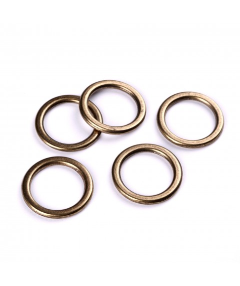 Connector Ring, 31 mm, 5 pcs (bronze)